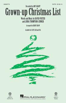 Grown-Up Christmas List (arr. Kirby Shaw) 