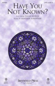 Have You Not Known? 