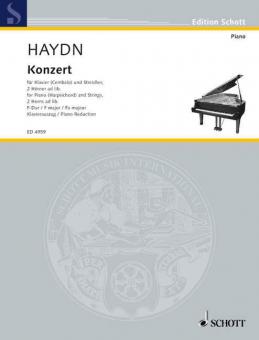 Concerto F Major Hob. XVIII: 3 Standard