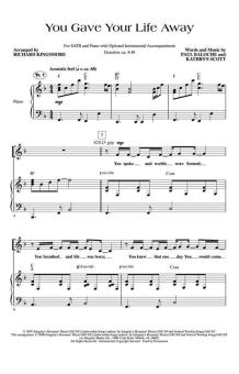 You Gave Your Life Away 