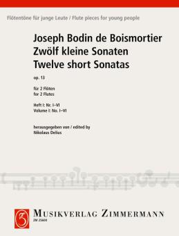 12 Short Sonatas op. 13 Vol. 1: No. 1-6 Download