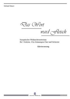 Das Wort ward Fleisch - Klavierauszug 