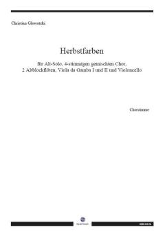 Herbstfarben - Chor 