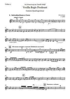 Vexilla Regis Prodeunt - Violine 2 