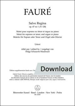 Salve Regina op. 67/1 N 128 Download