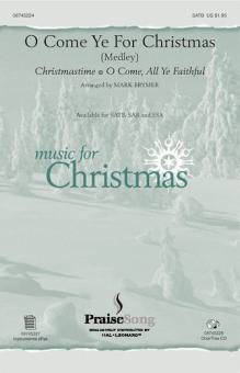 O Come Ye For Christmas - Oboe 