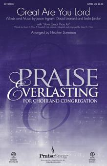 Great Are You Lord (with How Great Thou Art) - F Horn 