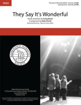 They Say It's Wonderful 