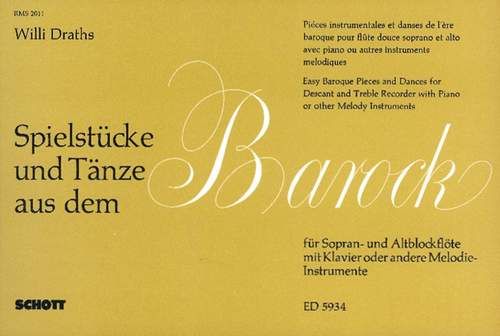 Game Pieces and Dances from the Baroque 