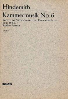 Chamber Music No. 6 Op. 46/1 
