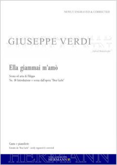 Don Carlo - Ella giammai m'amò (no. 10) 