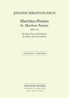 St. Matthew Passion 
