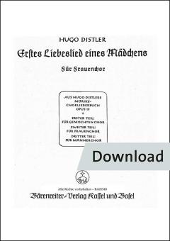 Erstes Liebeslied eines Mädchens 