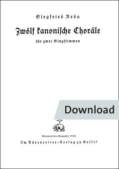 12 kanonische Choräle 