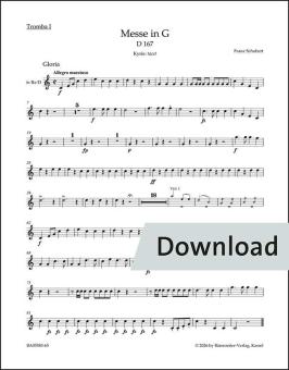 Mass in G major D 167 Download