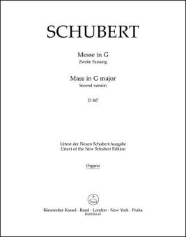 Mass in G major D 167 Standard