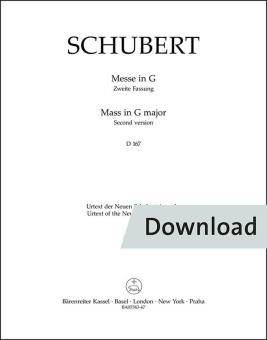 Mass in G major D 167 Download