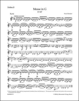 Mass in G major D 167 Standard
