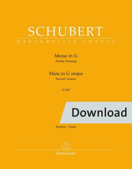 Mass in G major D 167 Download