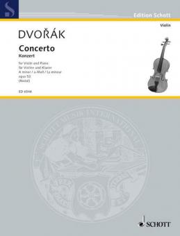 Violin Concerto A Minor Op. 53 B 108 Standard
