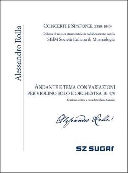 Andante e Tema con Variazioni BI479 