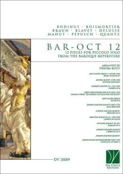 Bar-Oct, 12 Pieces for Piccolo Solo 