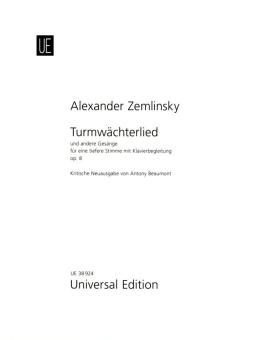 Turmwächterlied und andere Gesänge op. 8 