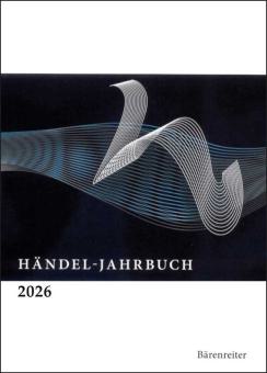 Händel-Jahrbuch 2026, 72. Jahrgang 