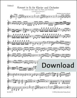 Konzert Nr. 9 Es-Dur KV 271 "Jeunehomme" Download