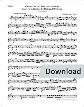 Konzert G-Dur KV 313 (285c) Download