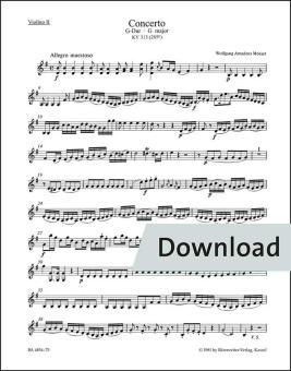 Konzert G-Dur KV 313 (285c) Download