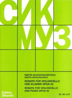 Sonata for Violoncello and Piano Download