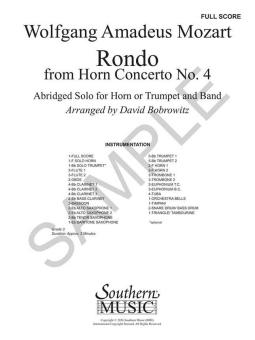 Rondo From Horn Concerto No. 4 