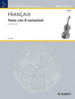 Tema con 8 variazioni Standard
