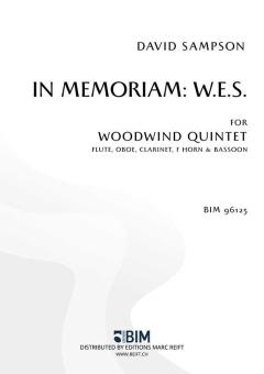 In Memoriam: W.E.S. Standard