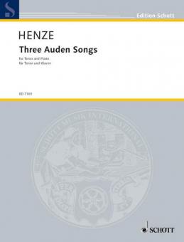 Three Auden Songs Standard