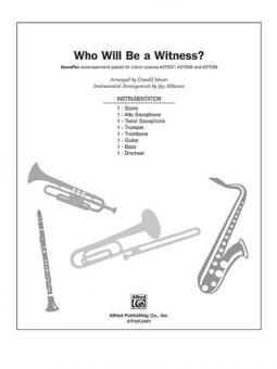 Who Will Be A Witness? Standard