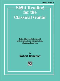 Sight Reading For The Classical Guitar, Level 4-5 Download