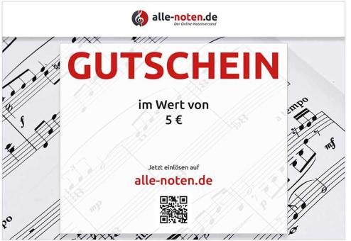 Geschenkgutschein 5 Euro 