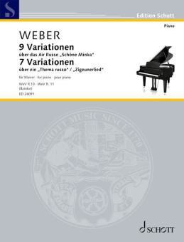 9 Variations on the Air Russe "Beautiful Minka" op. 40 WeV R. 10 - 7 Variations on a "Theme Russo"/"Gypsy Song" op. 55 WeV R. 11 Download