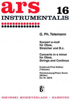 Concerto in e minor TWV 51:e1 Download