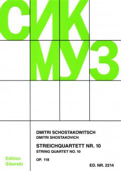 String Quartet No. 10 op. 118 Download