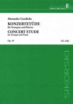 Concert Etude op. 49 Download