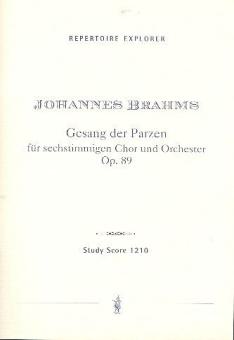Gesang der Parzen op. 89 