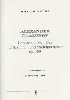 Konzert Es-Dur op. 109 