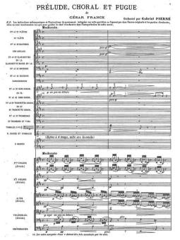 Prélude, Choral et Fugue 