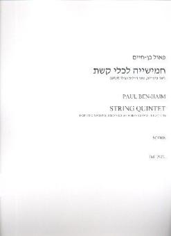 String Quintet op.3 