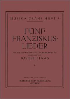 5 Franziskuslieder - Heft 7 