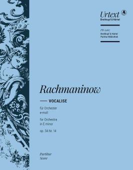 Vocalise in E minor op. 34/14 