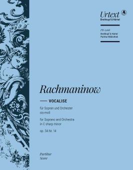 Vocalise in C sharp minor op. 34/14 